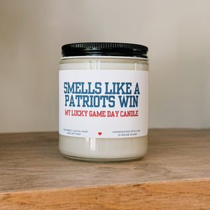 Smells like a Patriots win