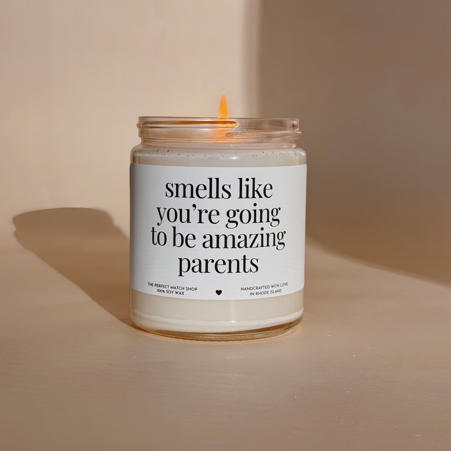 Smells like you're going to be amazing parents