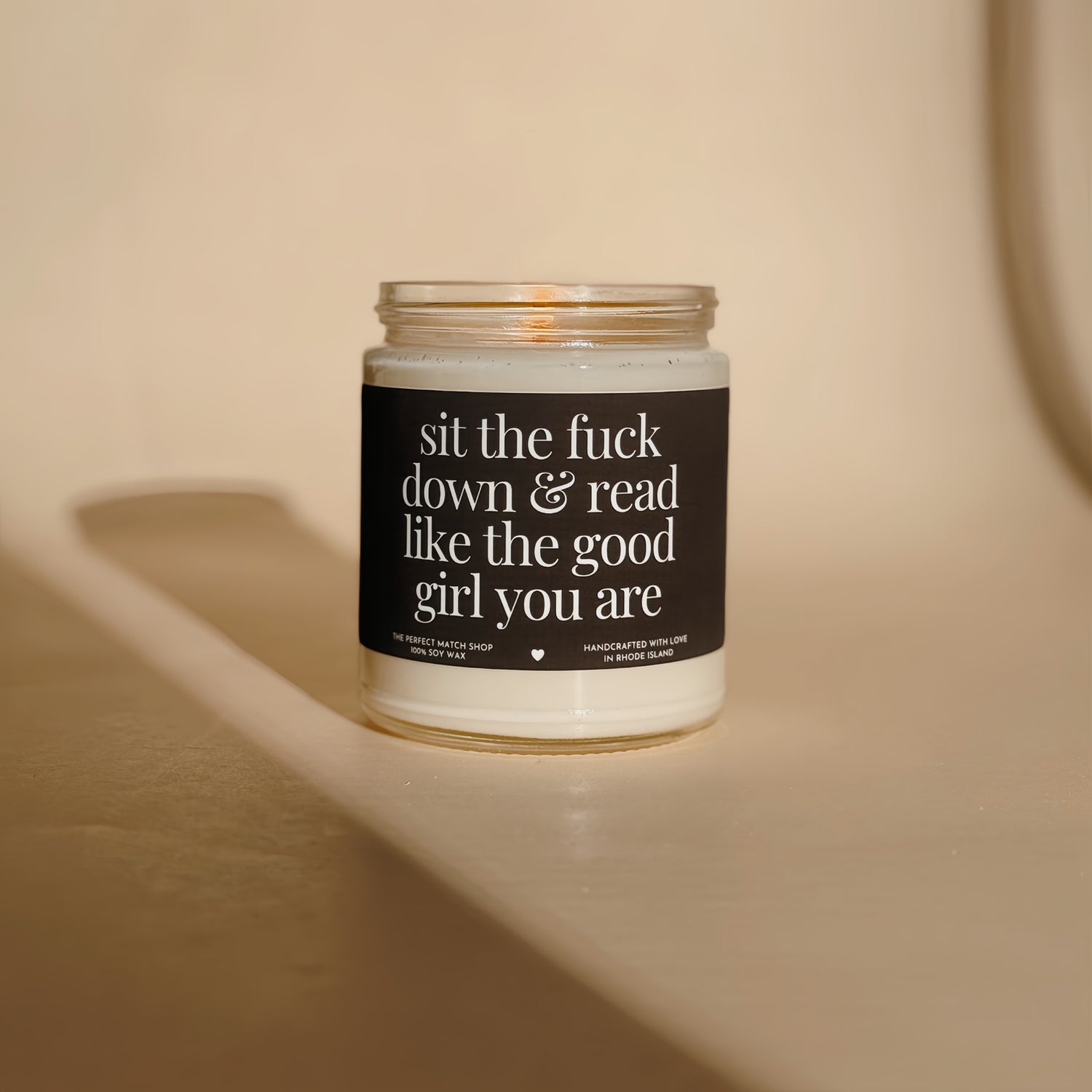 Sit the fuck down and read like the good girl you are