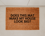 Does this mat make my house look big
