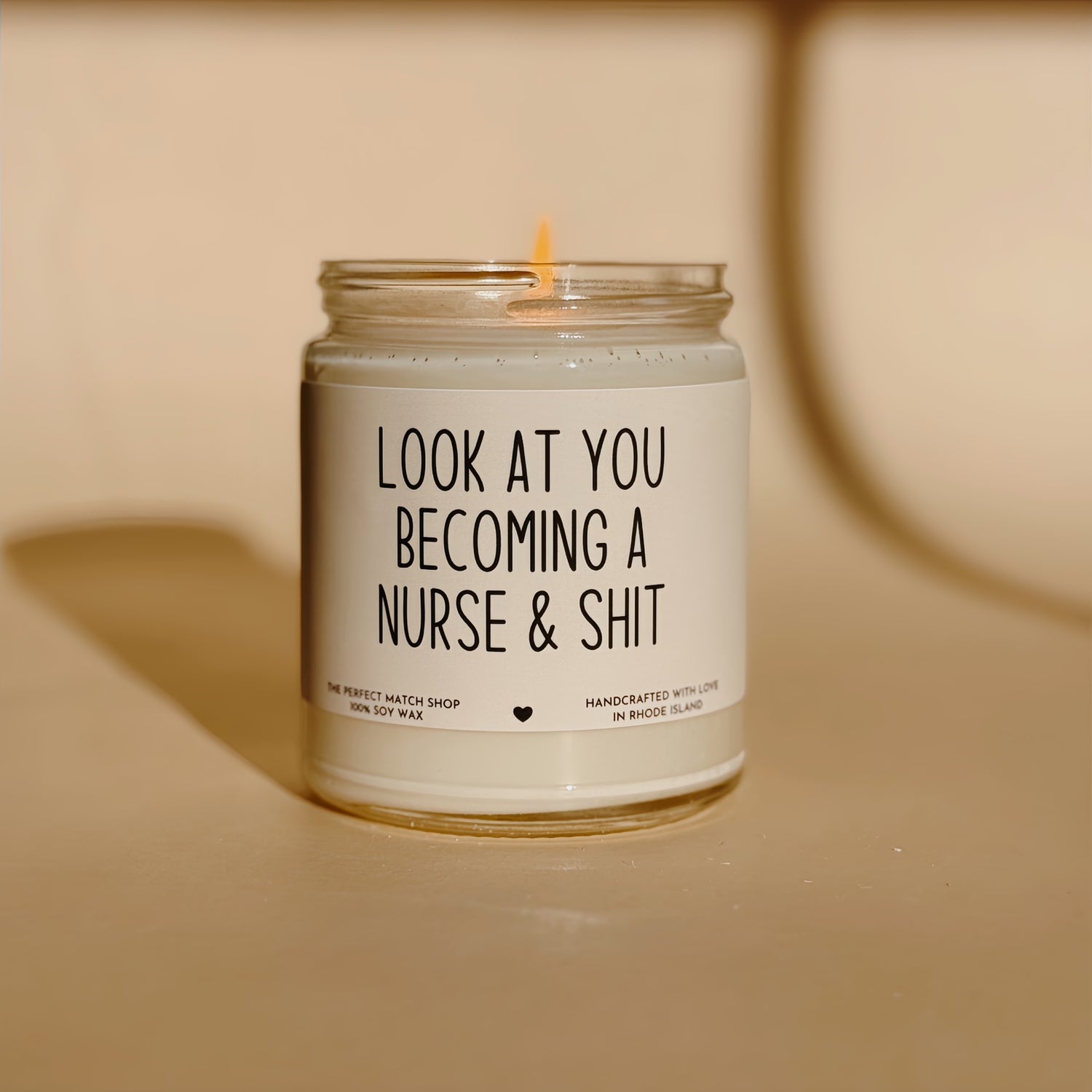 Look at you becoming a nurse & shit