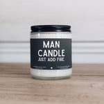 Man candle