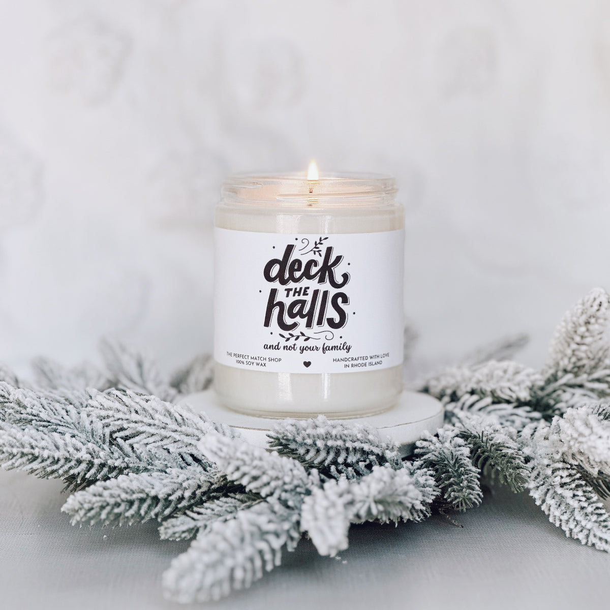 Deck the halls and not your family