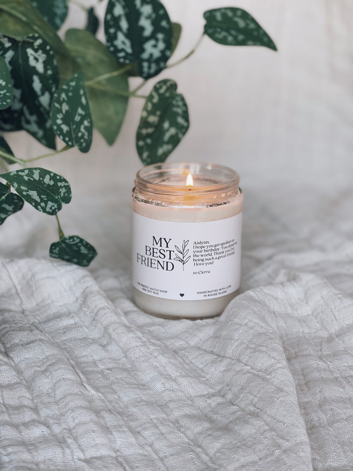 My Best Friend Custom Message