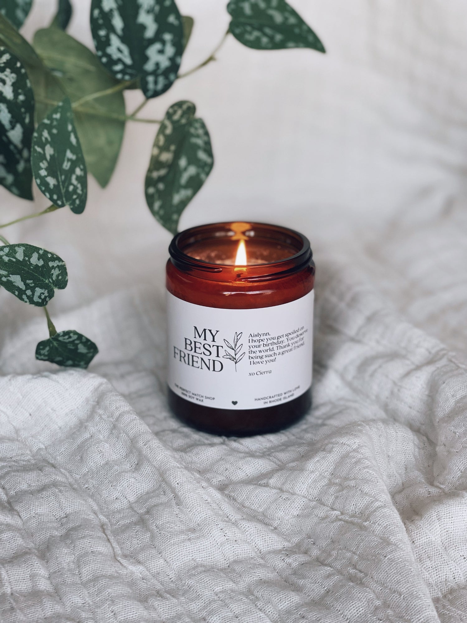 My Best Friend Custom Message